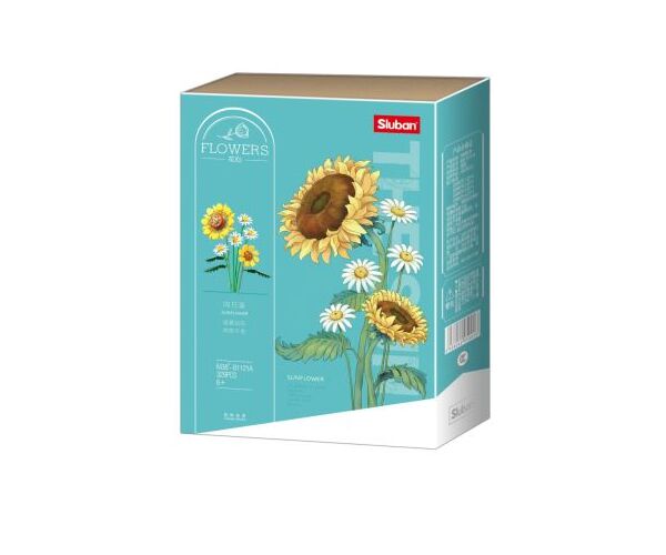 Sluban Flowers | Set constructie Florea Soarelui | 329 Piese
